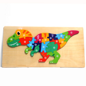 Wooden animal number Puzzle